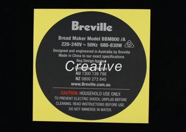 Professional Custom Sticker Labels , Printed Logo Permanent Adhesive Stickers