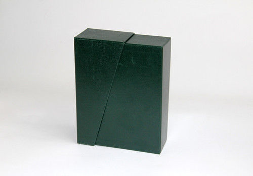 Eco friendly Cardboard Biodegradable Recycled Paper Gift Boxes , Green watch Gift Box