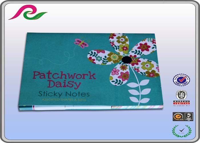 CMYK Square Shaped Sticky Notes 100 sheets , sticky note memo pad